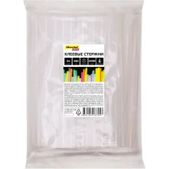 Cтержни клеев. для клеев.пист. Silwerhof 11-300-34-TRA дл.300мм D11мм прозрачный упак:34шт