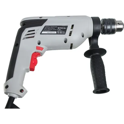 Дрель ударная Зубр ДУ-810 ЭРМ2 810Вт патрон:кулачковый реверс
