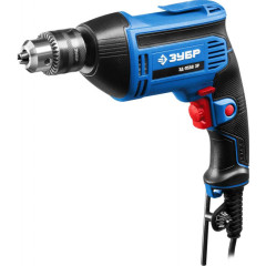 Дрель безударная Зубр ЗД-П550 ЭР 550Вт ключевой реверс