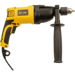 Дрель ударная Denzel ID-1050-2 1050Вт ключевой реверс (кейс в комплекте) (26312)