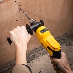 Дрель ударная Deli DL-CZ13-E1 650Вт ключевой реверс (кейс в комплекте)