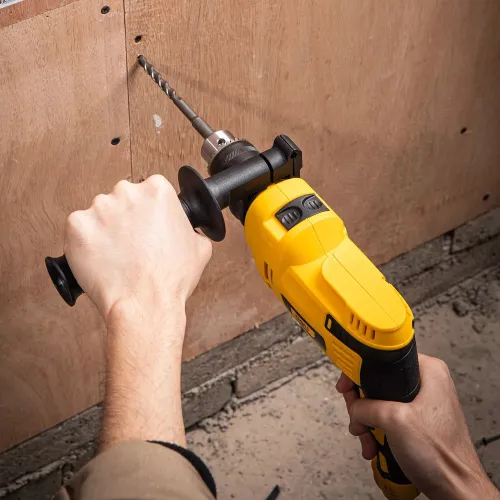 Дрель ударная Deli DL-CZ13-E1 650Вт ключевой реверс (кейс в комплекте)