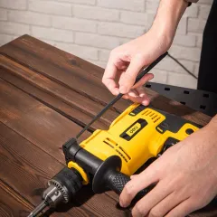 Дрель ударная Deli DL-CZ13-E1 650Вт ключевой реверс (кейс в комплекте)