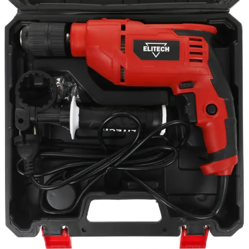 Дрель ударная Elitech ДУ 085РЭ 850Вт патрон:быстрозажимной реверс (204025)