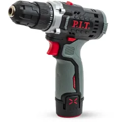 Дрель безударная P.I.T. PBM12K-10A/2 патрон:быстрозажимной реверс (кейс в комплекте)