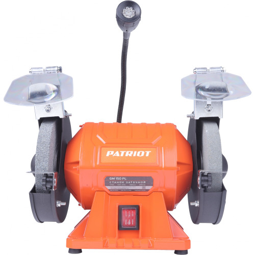 Электроточило Patriot GM 150 PL Expert 375Вт 2980об/мин d=150мм t=20мм