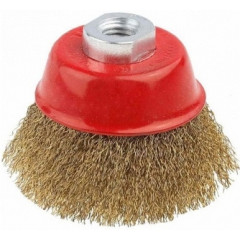 Щетка дисковая по мет. Stayer 35125-075_z01 d=75мм d(посад.)=14мм (угловые шлифмашины)