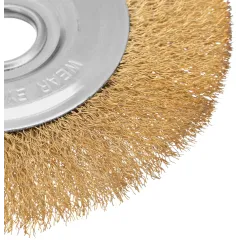 Щетка дисковая по мет. Matrix 74664 d=150мм d(посад.)=22.2мм (угловые шлифмашины) (упак.:1шт)