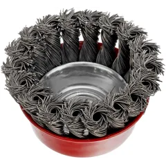 Щетка дисковая по мет. Matrix 74624 d=75мм d(посад.)=14мм (угловые шлифмашины) (упак.:1шт)