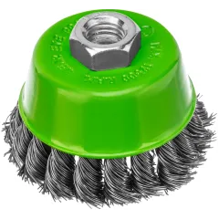 Щетка дисковая по мет. Сибртех 746247 d=75мм d(посад.)=14мм (шлифовальные машины/дрели) (упак.:1шт)