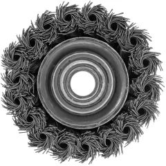 Щетка дисковая по мет. Сибртех 746247 d=75мм d(посад.)=14мм (шлифовальные машины/дрели) (упак.:1шт)