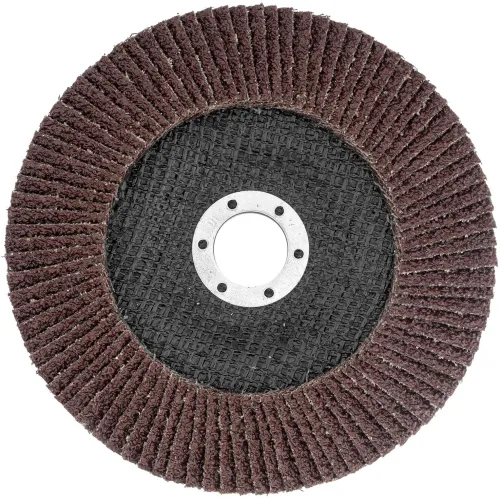 Шлифкруг лепестковый по алюм./дер./плас. Matrix 74056 d=150мм d(посад.)=22.2мм (угловые шлифмашины) (упак.:1шт)