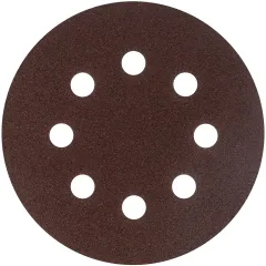 Диск абразивный по алюм./дер./плас. Сибртех 738057 d=125мм (эксцентриковые шлифмашины) (упак.:5шт)