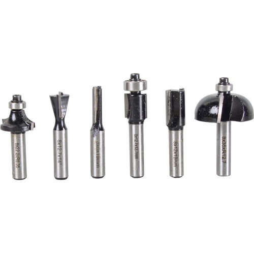 Набор фрез по дер. Вихрь 73/10/6/20 d(посад.)=8мм (фрезеры) (упак.:6шт)