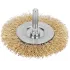 Щетка дисковая по мет. Matrix 74446 d=60мм d(посад.)=6мм (дрели)