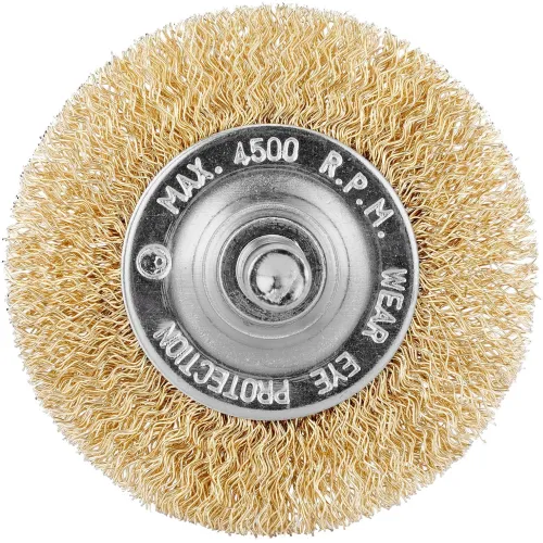 Щетка дисковая по мет. Matrix 74446 d=60мм d(посад.)=6мм (дрели)