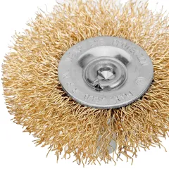 Щетка дисковая по мет. Matrix 74446 d=60мм d(посад.)=6мм (дрели)