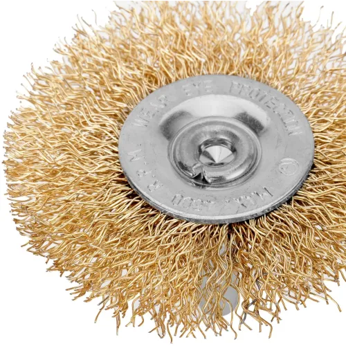 Щетка дисковая по мет. Matrix 74446 d=60мм d(посад.)=6мм (дрели)