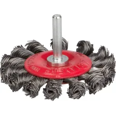 Щетка дисковая по дер./мет. Stayer 35115-075_z01 d=75мм d(посад.)=6мм (дрели)