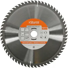 Диск пильный Sturm! 9020-305-30-60T d=305мм d(посад.)=30мм (торцовочные пилы)