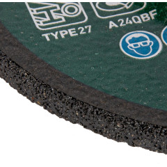 Круг шлиф. по мет. Сибртех 744007 d=125мм d(посад.)=22.2мм (угловые шлифмашины)