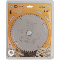 Диск пильный по дер. Cutop 75-19060Т d=190мм d(посад.)=30мм (циркулярные пилы)