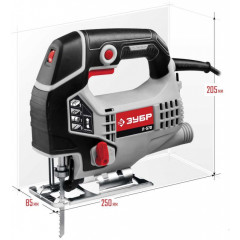 Лобзик Зубр Л-570 +1пил. 570Вт 3000ходов/мин от электросети