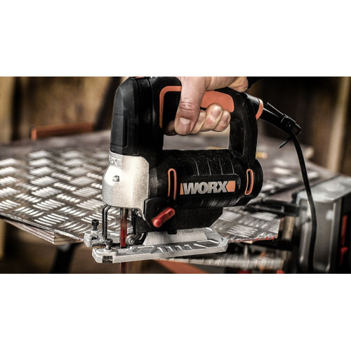 Лобзик Worx WX478.1 +3пил. 650Вт 3100ходов/мин от электросети (кейс в комплекте)