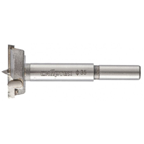 Сверло Сибртех 704835 по дереву Д=35мм Дл=80мм (1пред.) для дрелей/перфораторов