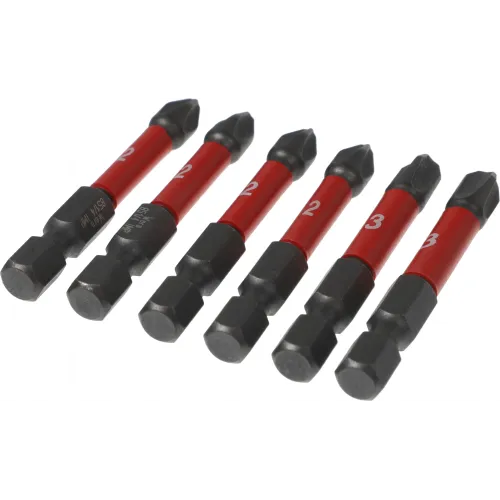 Набор бит Wera WE-057691 универсал. (6пред.) для гайковертов