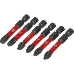 Набор бит Wera WE-057691 универсал. (6пред.) для гайковертов