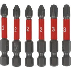 Набор бит Wera WE-057691 универсал. (6пред.) для гайковертов