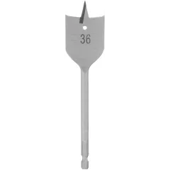 Сверло Matrix 70429 по дереву Д=36мм Дл=152мм (1пред.) для дрелей