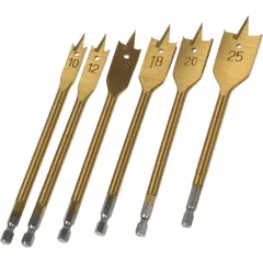 Набор сверл Matrix 70445 по дереву (6пред.) для дрелей