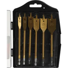 Набор сверл Matrix 70445 по дереву (6пред.) для дрелей