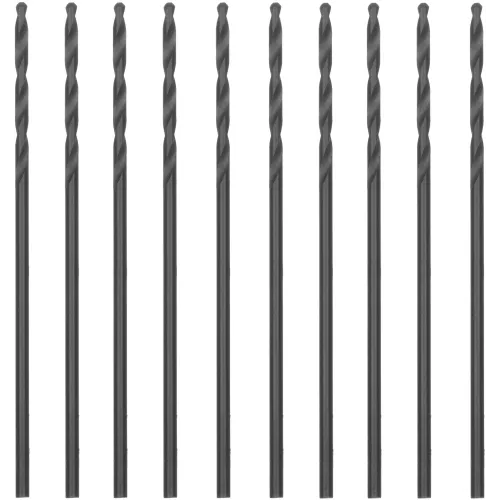 Сверло Matrix 71510 по металлу Д=1мм Дл=34мм (10пред.) для дрелей