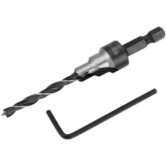 Сверло Denzel 704205 по дереву Д=5мм Дл=83.5мм (1пред.) для дрелей