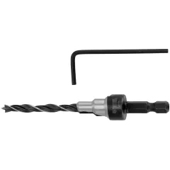 Сверло Denzel 704205 по дереву Д=5мм Дл=83.5мм (1пред.) для дрелей