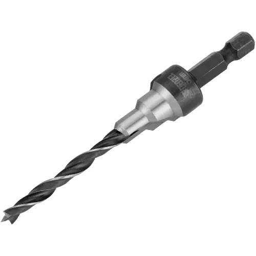 Сверло Denzel 704205 по дереву Д=5мм Дл=83.5мм (1пред.) для дрелей