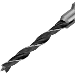 Сверло Denzel 704205 по дереву Д=5мм Дл=83.5мм (1пред.) для дрелей
