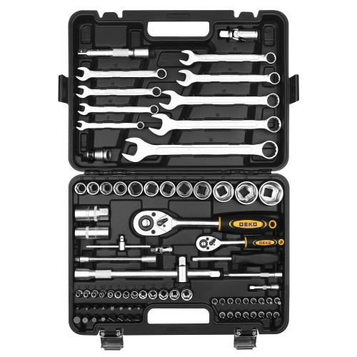 Набор инструментов Deko DKMT82 82 предмета (жесткий кейс)