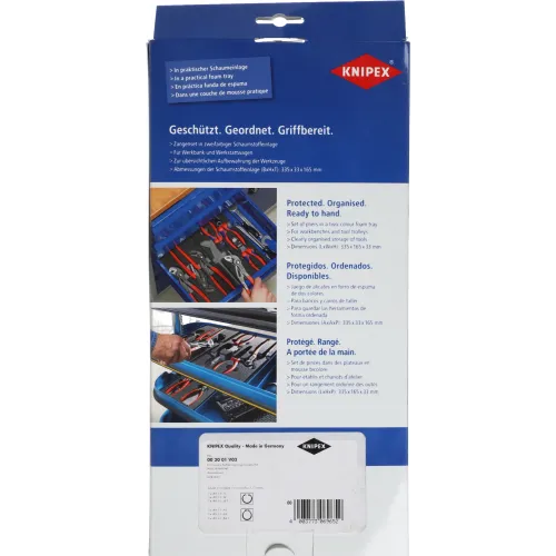 Набор инструментов Knipex KN-002001V02 6 предметов