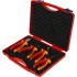 Набор инструментов Knipex KN-002015 4 предмета диэлектр.покр. (жесткий кейс)