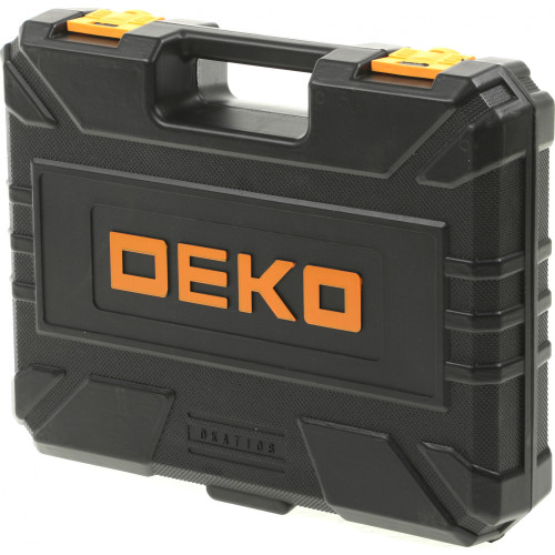 Набор инструментов Deko DKAT108 108 предметов (жесткий кейс)