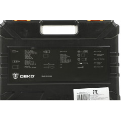 Набор инструментов Deko DKAT108 108 предметов (жесткий кейс)
