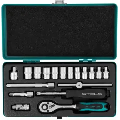 Набор инструментов Stels 13573 18 предметов (жесткий кейс)