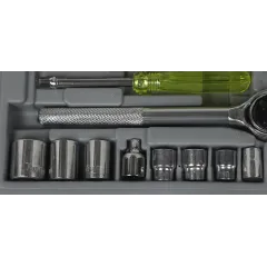 Набор инструментов Dexx 27602-H20 20 предметов (жесткий кейс)