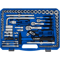 Набор инструментов Зубр 27670-H142 142 предмета (жесткий кейс)