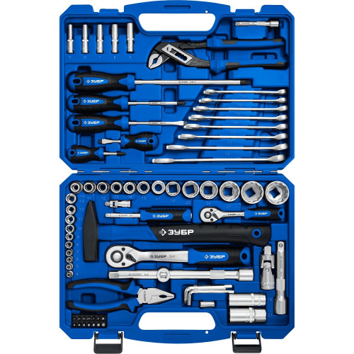 Набор инструментов Зубр 27670-H76 76 предметов (жесткий кейс)