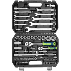 Набор инструментов Сибртех 13391 82 предмета (жесткий кейс)